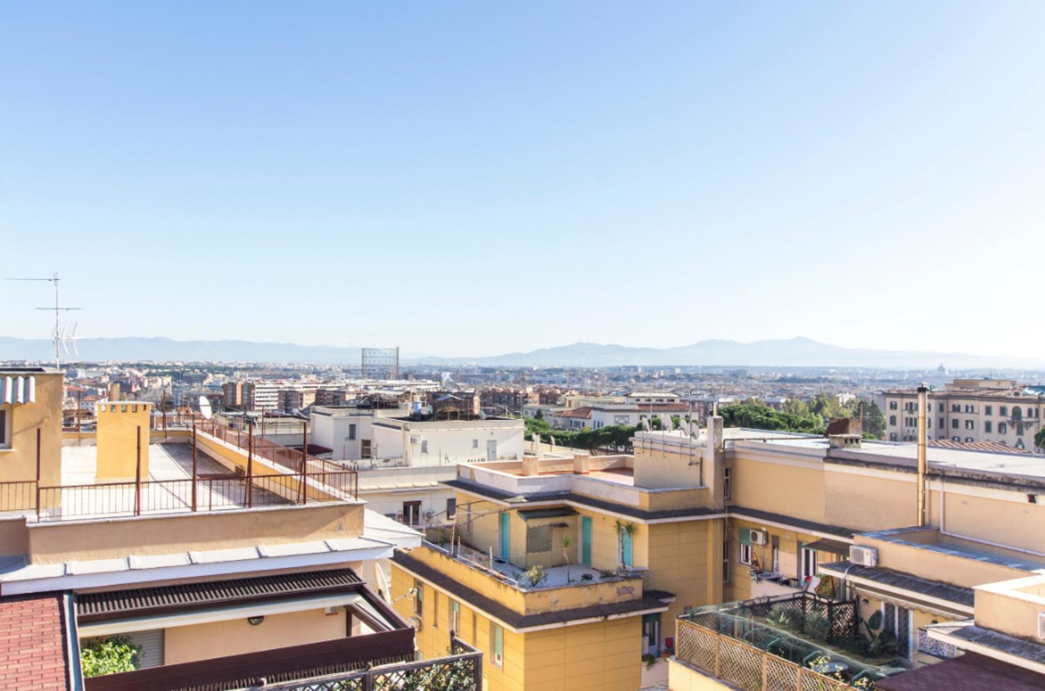Rosa'S Terrace Roma Panoramic Penthouseアパートメント エクステリア 写真